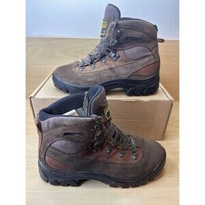ASOLO Sz 7 US Womens Quartz GTX Vibram Goretex Nubuck Hiking Trail Boots